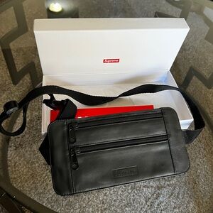 Supreme Leather Waist/Shoulder Bag